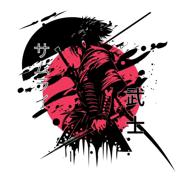 Kısa Kollu T-Shirt (Samurai) - Görsel 2