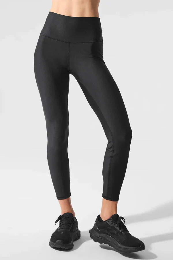 Alo Yoga Airbrush Tayt Siyah - Görsel 3
