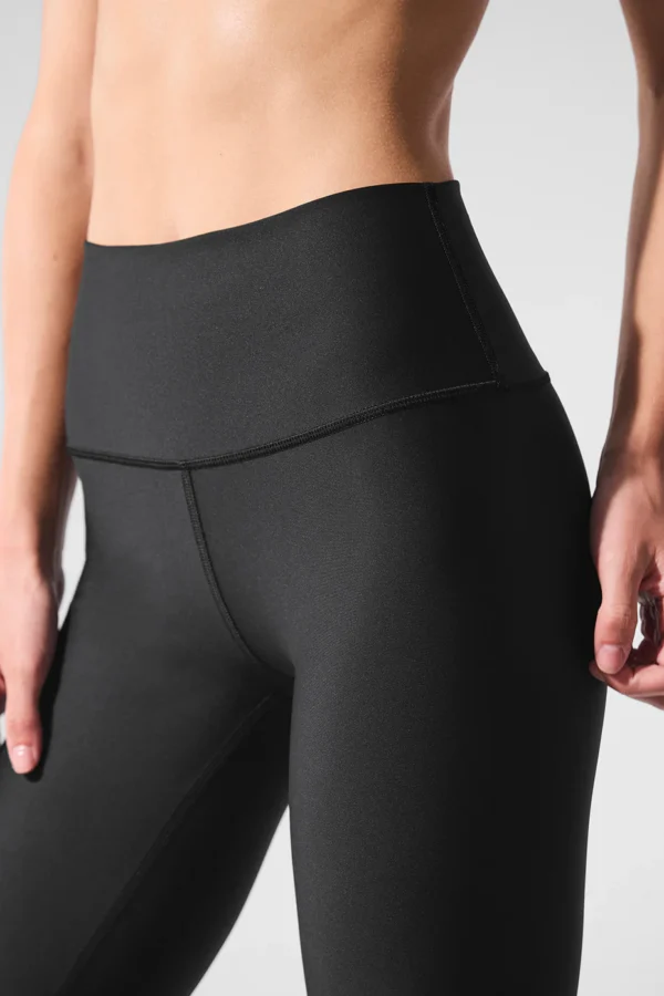 Alo Yoga Airbrush Tayt Siyah - Görsel 5