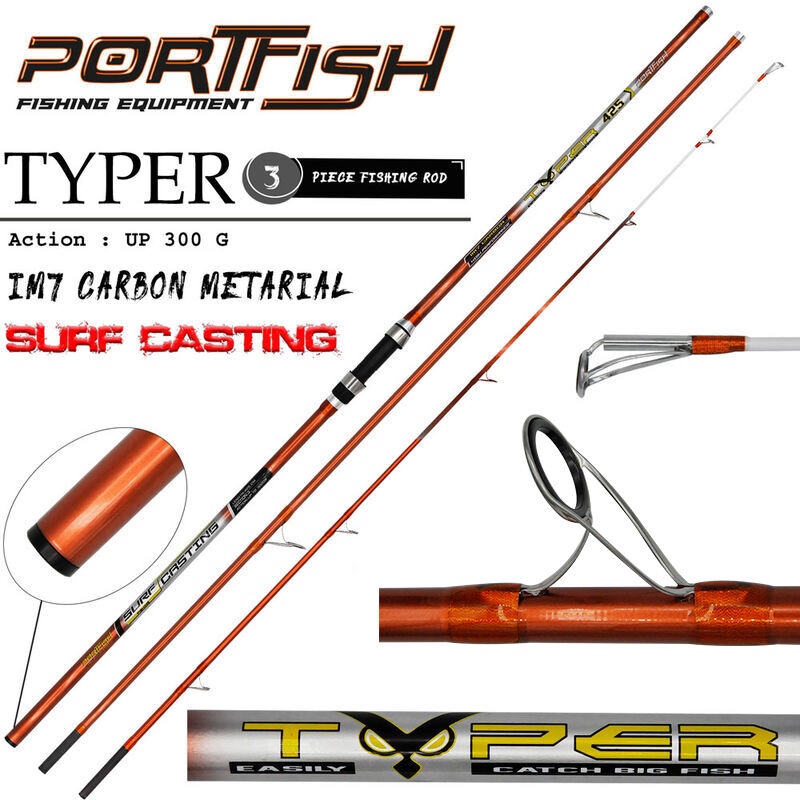 Portfish Typer 425cm 100-300gr Surf Kamış