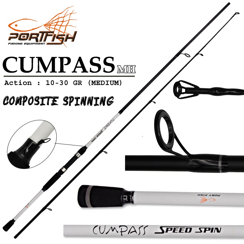 Portfish Cumpass 240cm 10-30gr Spin Kamış