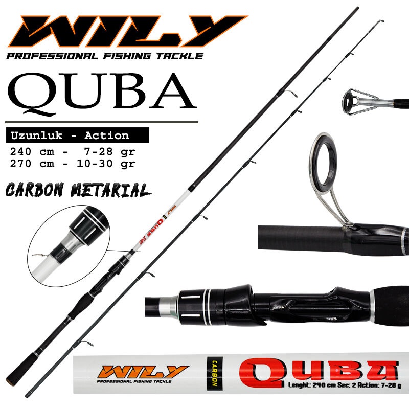 Wily Quba 240cm 7-28gr Spin Kamış