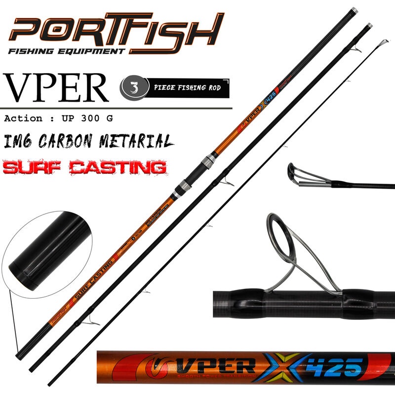 Portfish Vper 425cm 100-300gr Surf Kamış