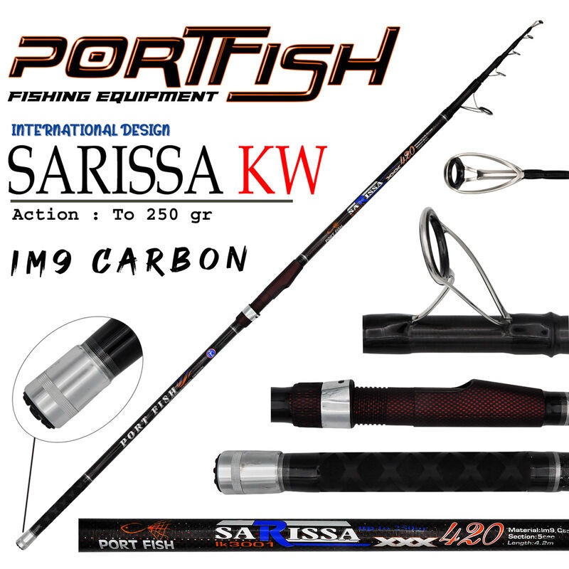 Portfish Sarissa 420cm 100-250gr Surf Kamış