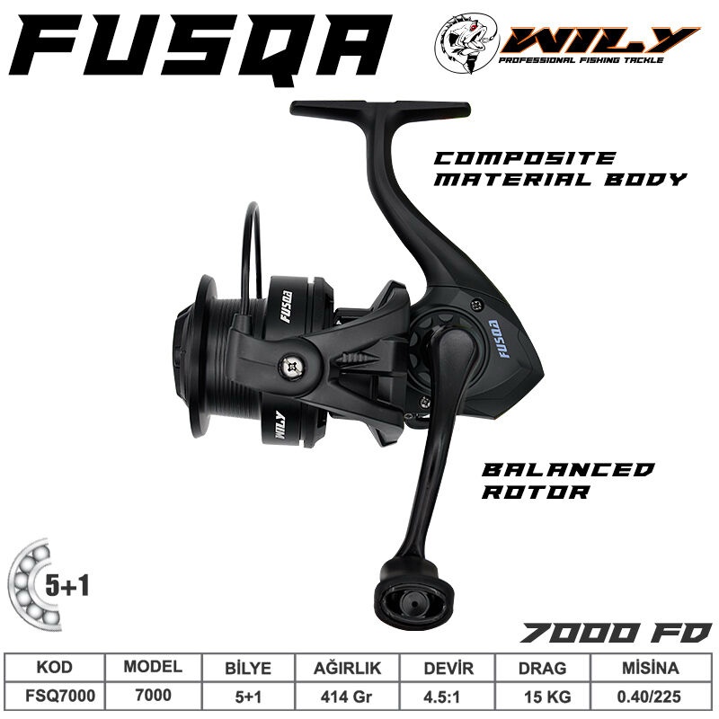Wily Fusqa 7000 Surf Makinası 5+1BB