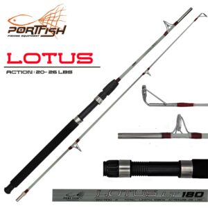 portfish-lotus-180cm-metal-halkali-tekne-kamisi-20-26lbs